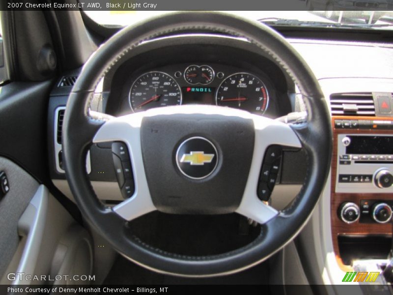 Black / Light Gray 2007 Chevrolet Equinox LT AWD