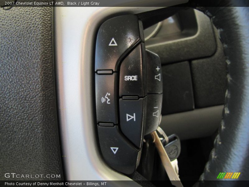 Black / Light Gray 2007 Chevrolet Equinox LT AWD
