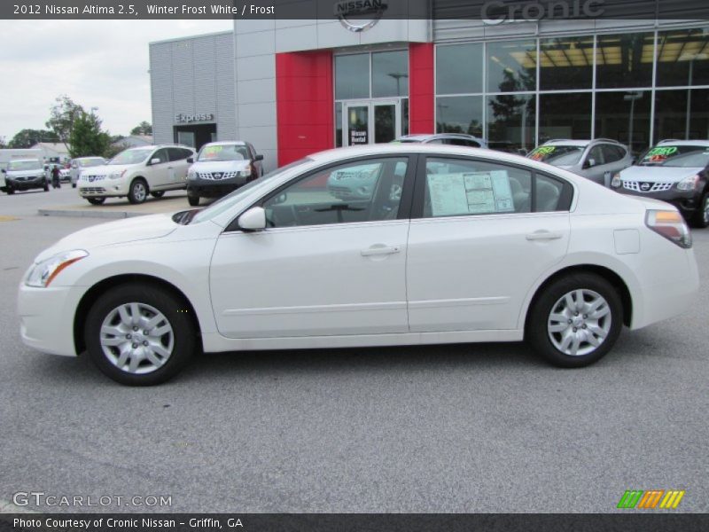 Winter Frost White / Frost 2012 Nissan Altima 2.5