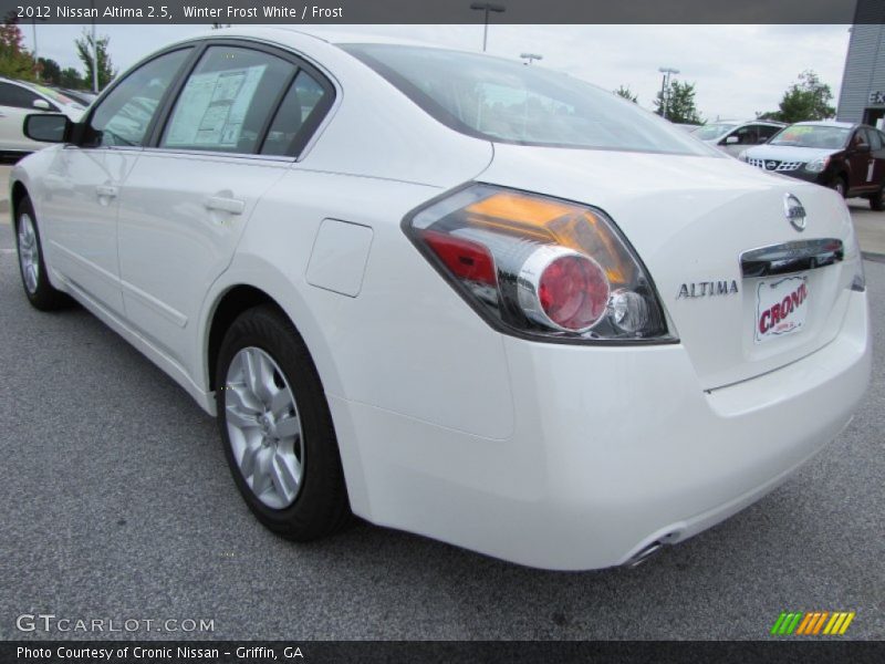 Winter Frost White / Frost 2012 Nissan Altima 2.5