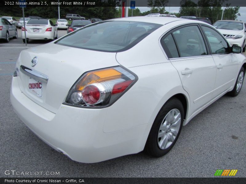 Winter Frost White / Frost 2012 Nissan Altima 2.5