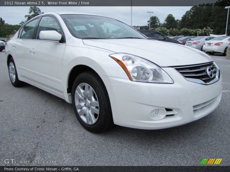 Winter Frost White / Frost 2012 Nissan Altima 2.5