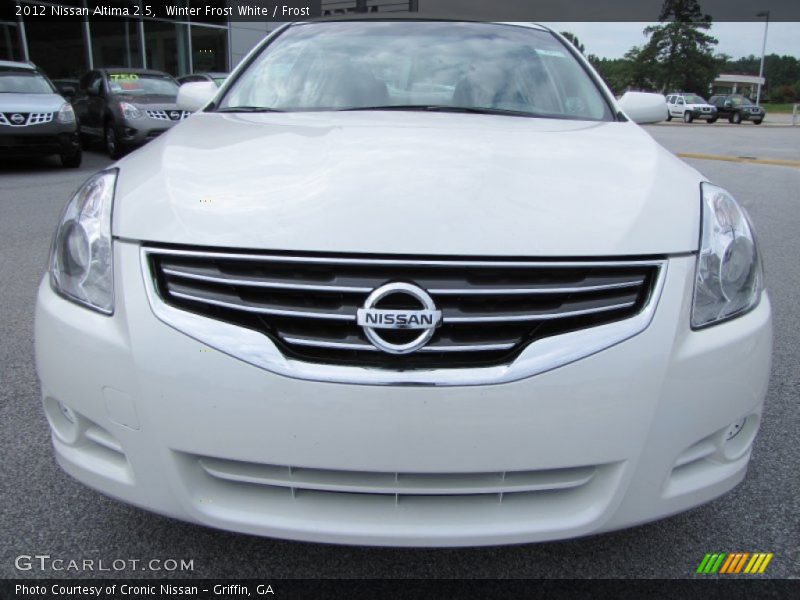 Winter Frost White / Frost 2012 Nissan Altima 2.5