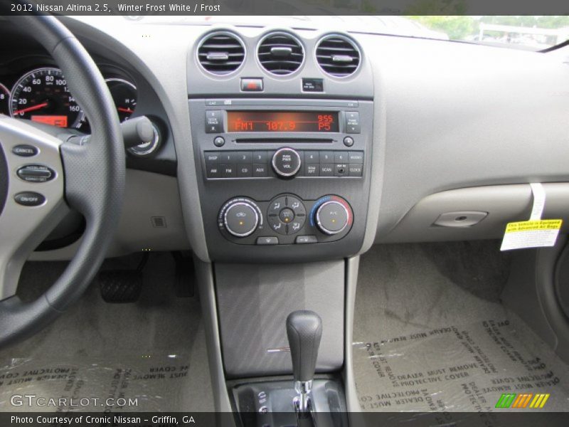 Controls of 2012 Altima 2.5