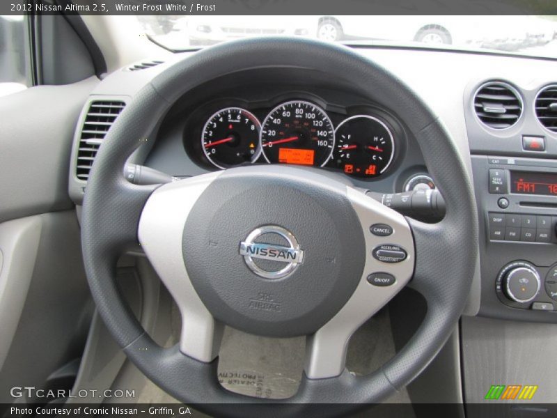  2012 Altima 2.5 Steering Wheel