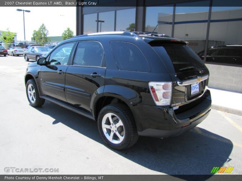Black / Light Gray 2007 Chevrolet Equinox LT AWD