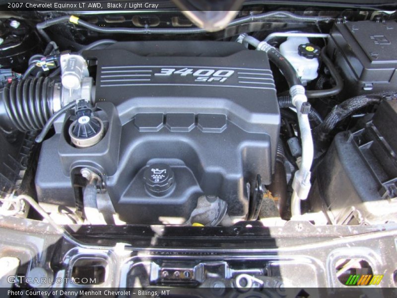 Black / Light Gray 2007 Chevrolet Equinox LT AWD