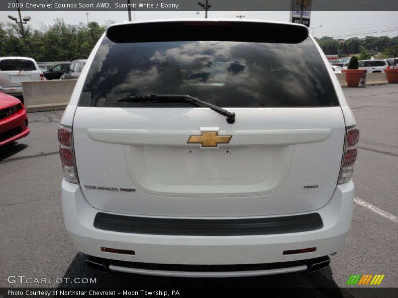 Summit White / Ebony 2009 Chevrolet Equinox Sport AWD