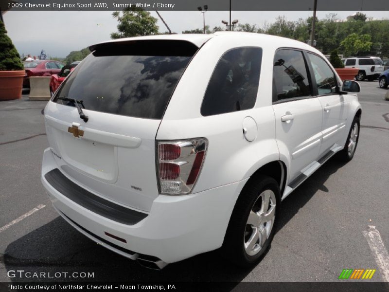 Summit White / Ebony 2009 Chevrolet Equinox Sport AWD