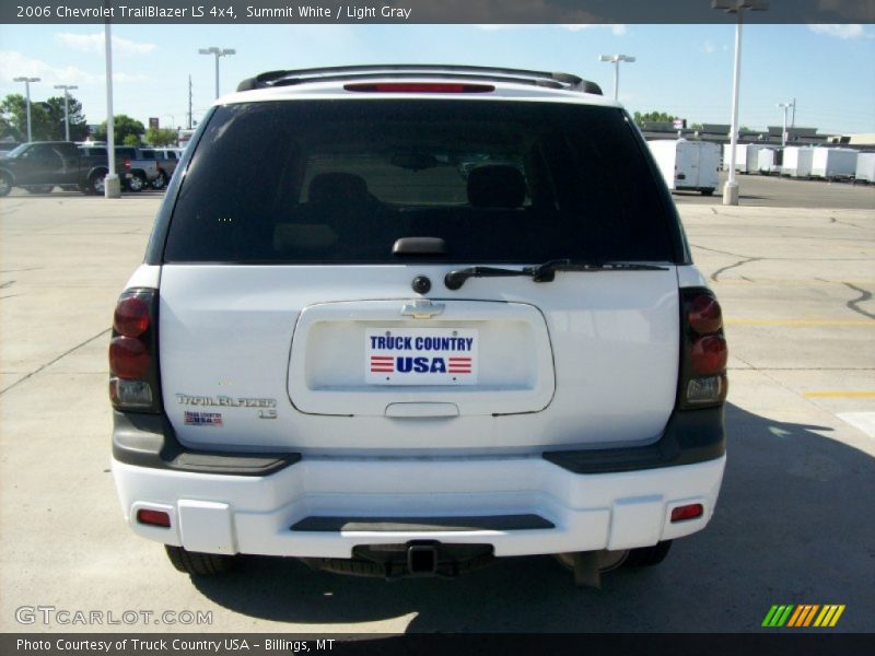 Summit White / Light Gray 2006 Chevrolet TrailBlazer LS 4x4