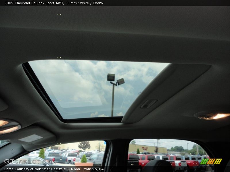 Summit White / Ebony 2009 Chevrolet Equinox Sport AWD