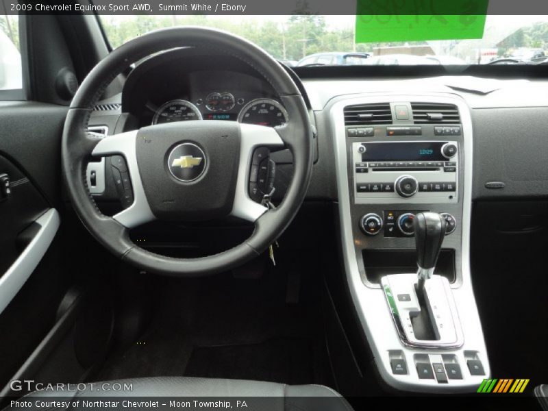 Summit White / Ebony 2009 Chevrolet Equinox Sport AWD