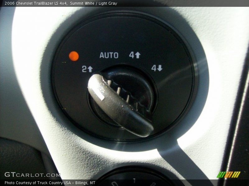 Summit White / Light Gray 2006 Chevrolet TrailBlazer LS 4x4