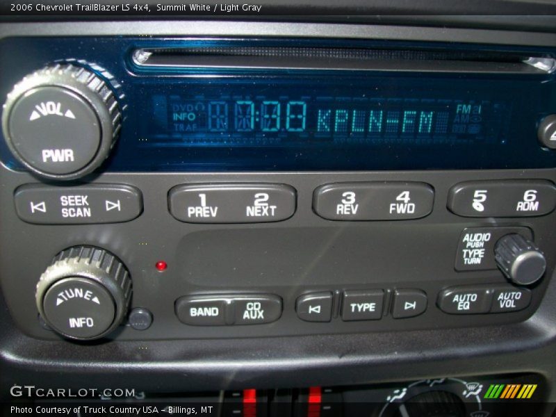 Summit White / Light Gray 2006 Chevrolet TrailBlazer LS 4x4