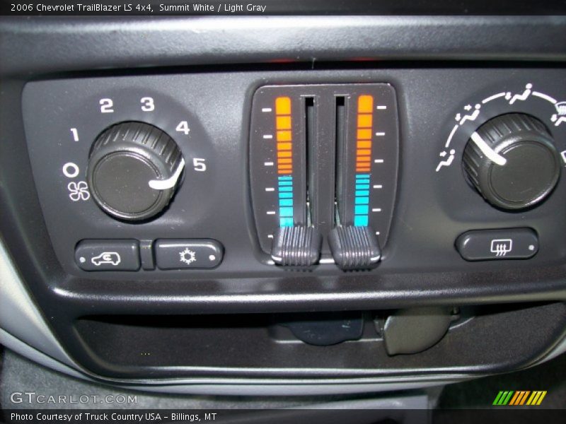 Summit White / Light Gray 2006 Chevrolet TrailBlazer LS 4x4