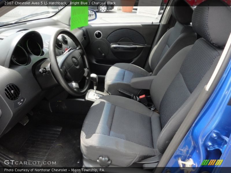 Bright Blue / Charcoal Black 2007 Chevrolet Aveo 5 LS Hatchback