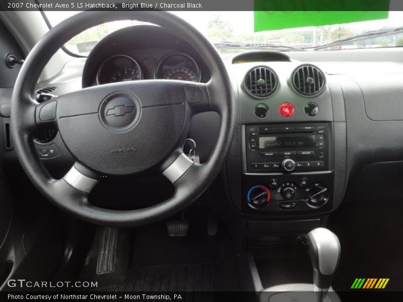 Bright Blue / Charcoal Black 2007 Chevrolet Aveo 5 LS Hatchback