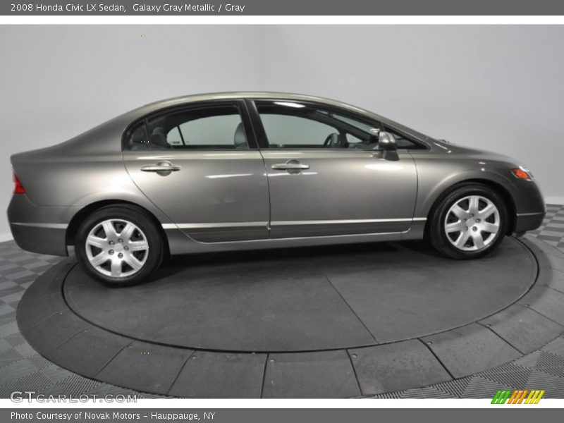 Galaxy Gray Metallic / Gray 2008 Honda Civic LX Sedan