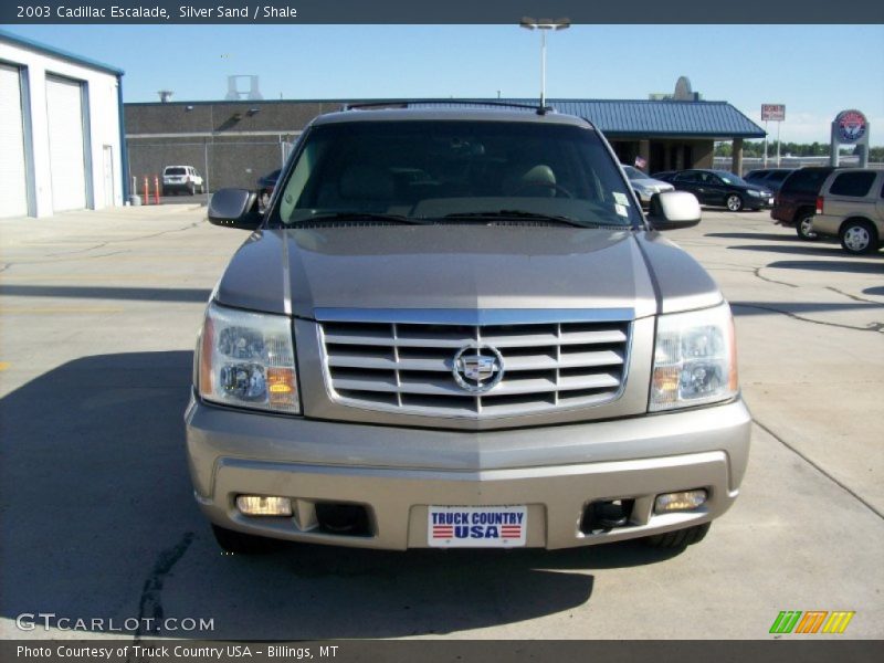 Silver Sand / Shale 2003 Cadillac Escalade