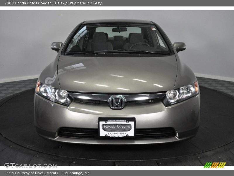 Galaxy Gray Metallic / Gray 2008 Honda Civic LX Sedan