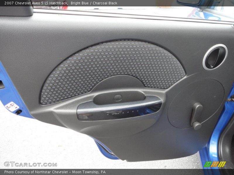 Bright Blue / Charcoal Black 2007 Chevrolet Aveo 5 LS Hatchback