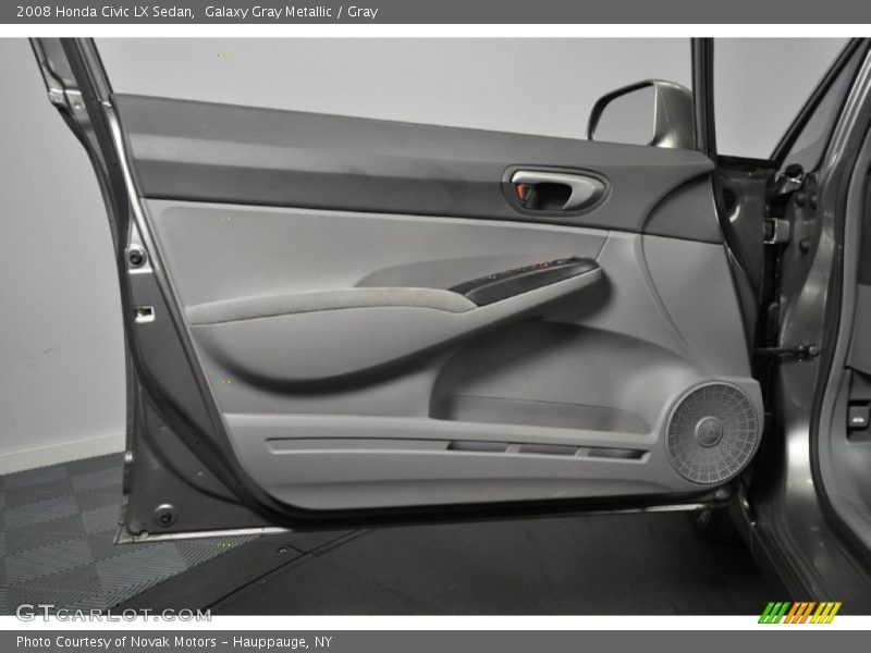 Galaxy Gray Metallic / Gray 2008 Honda Civic LX Sedan