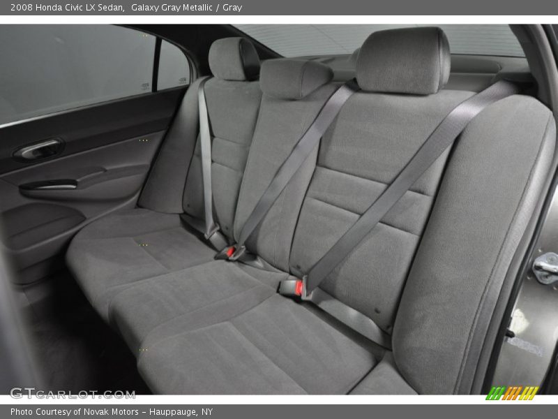 Galaxy Gray Metallic / Gray 2008 Honda Civic LX Sedan