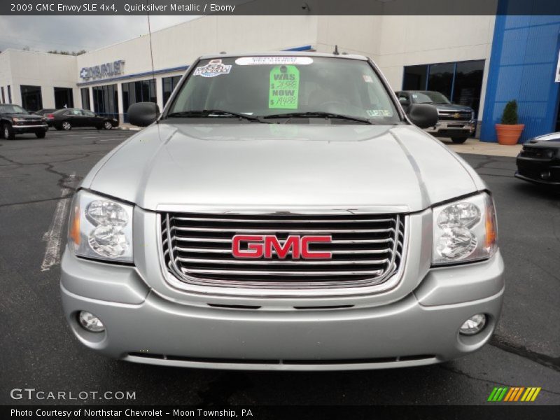 Quicksilver Metallic / Ebony 2009 GMC Envoy SLE 4x4