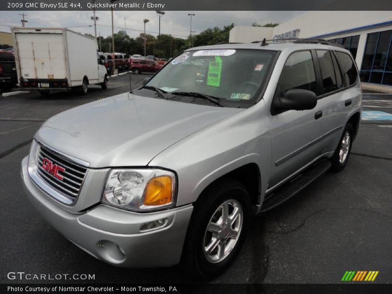 Quicksilver Metallic / Ebony 2009 GMC Envoy SLE 4x4