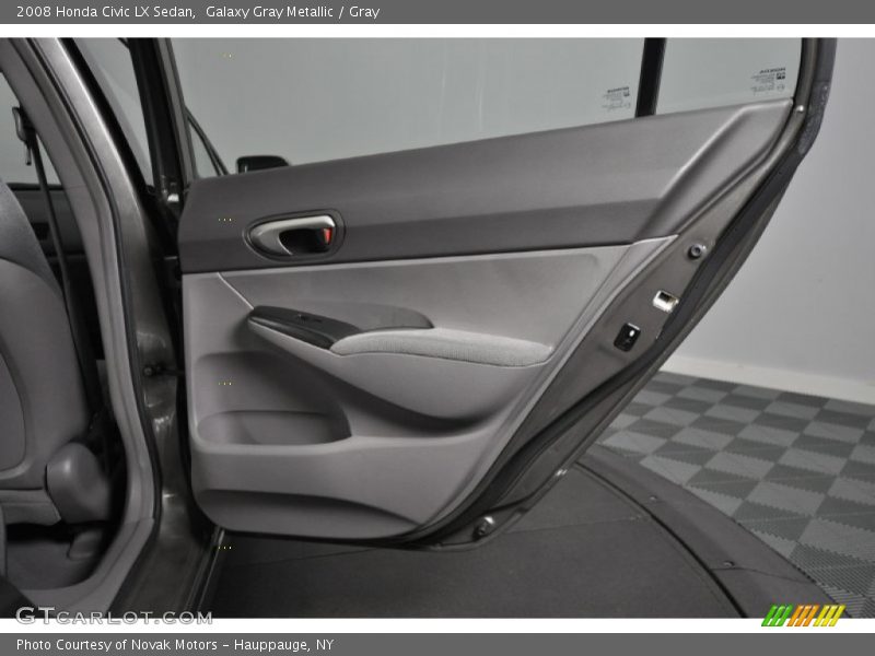 Galaxy Gray Metallic / Gray 2008 Honda Civic LX Sedan