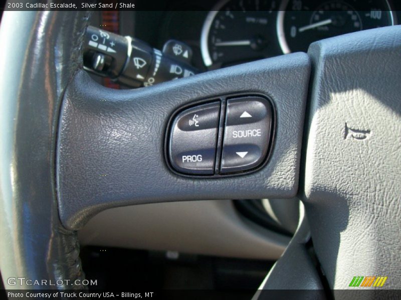 Silver Sand / Shale 2003 Cadillac Escalade