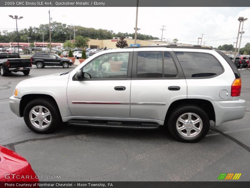 Quicksilver Metallic / Ebony 2009 GMC Envoy SLE 4x4
