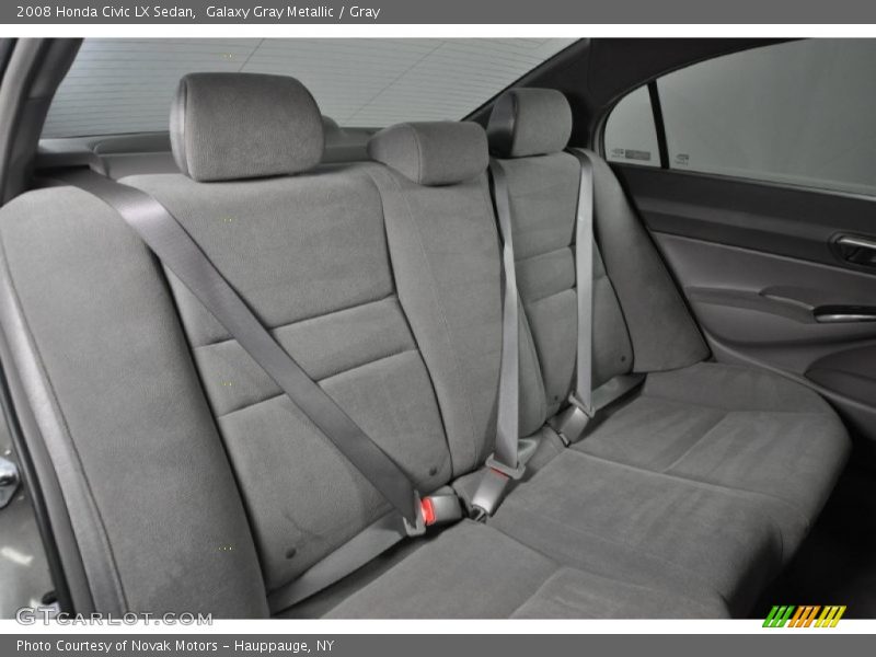 Galaxy Gray Metallic / Gray 2008 Honda Civic LX Sedan