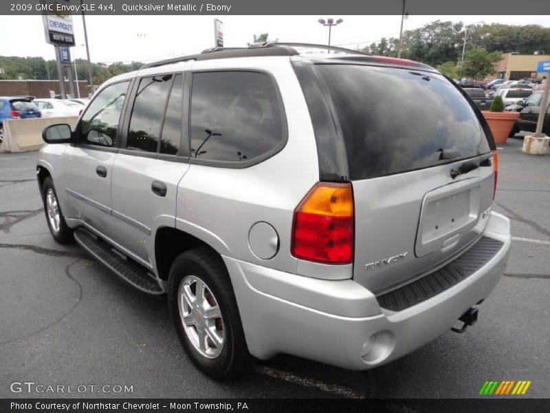 Quicksilver Metallic / Ebony 2009 GMC Envoy SLE 4x4