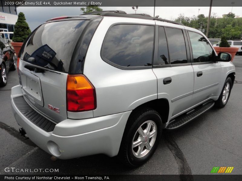 Quicksilver Metallic / Ebony 2009 GMC Envoy SLE 4x4