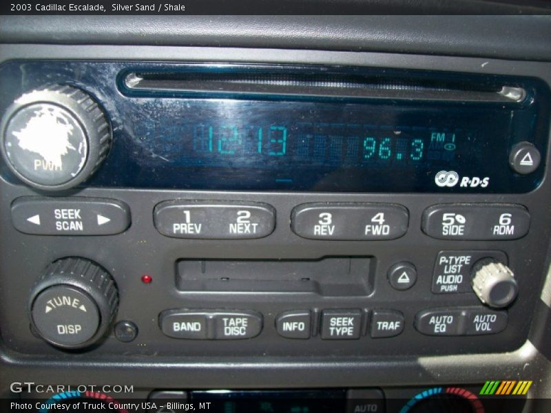 Silver Sand / Shale 2003 Cadillac Escalade