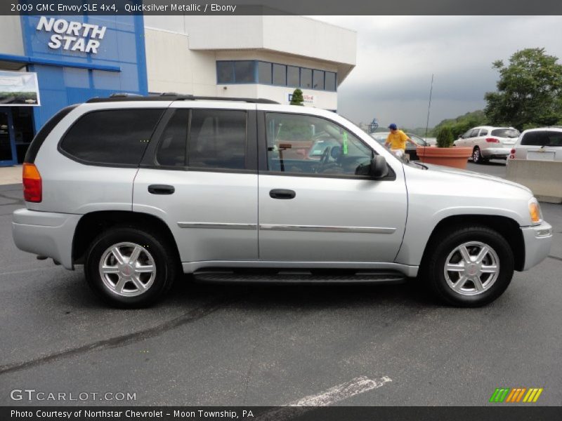 Quicksilver Metallic / Ebony 2009 GMC Envoy SLE 4x4