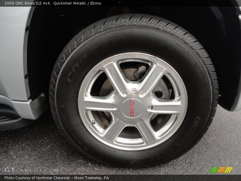 Quicksilver Metallic / Ebony 2009 GMC Envoy SLE 4x4