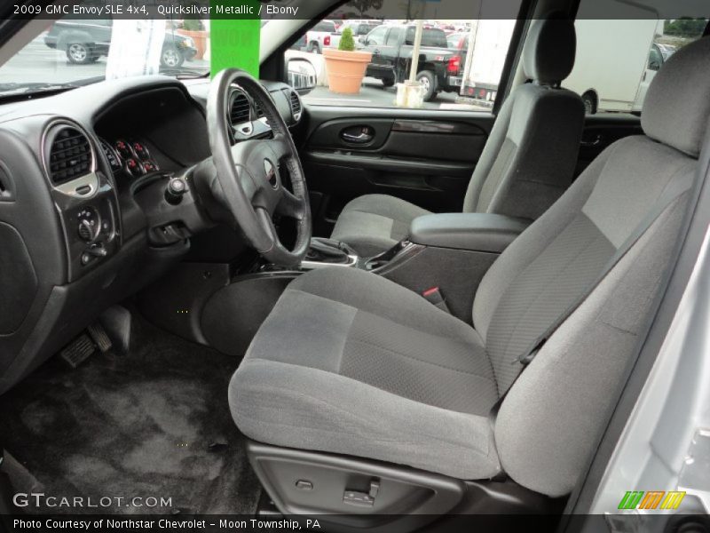 Quicksilver Metallic / Ebony 2009 GMC Envoy SLE 4x4