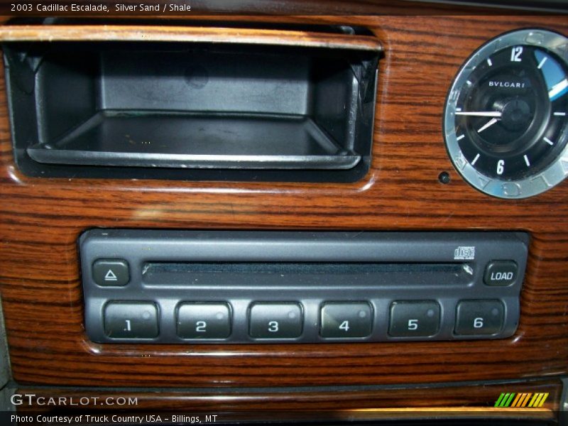 Controls of 2003 Escalade 