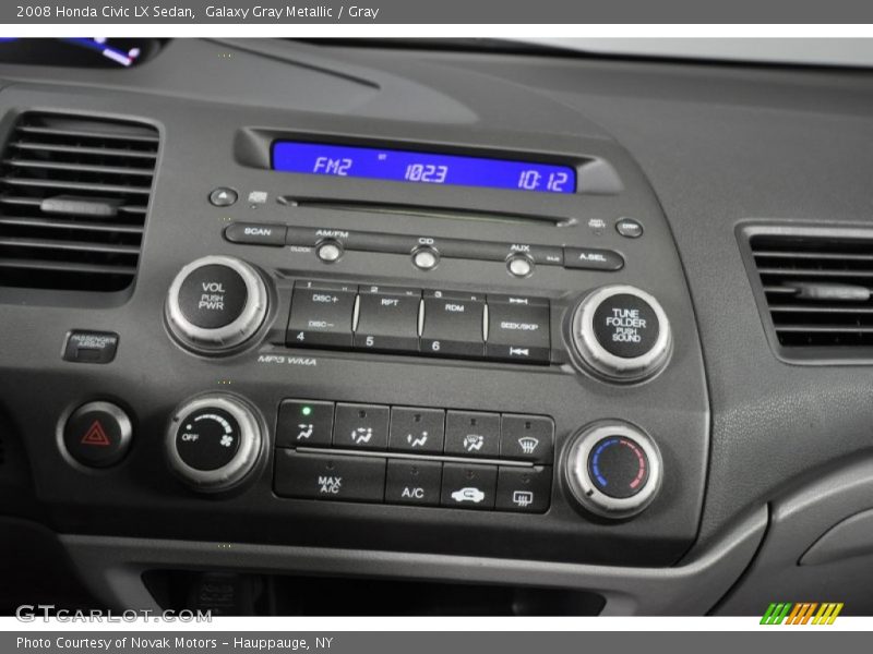 Galaxy Gray Metallic / Gray 2008 Honda Civic LX Sedan
