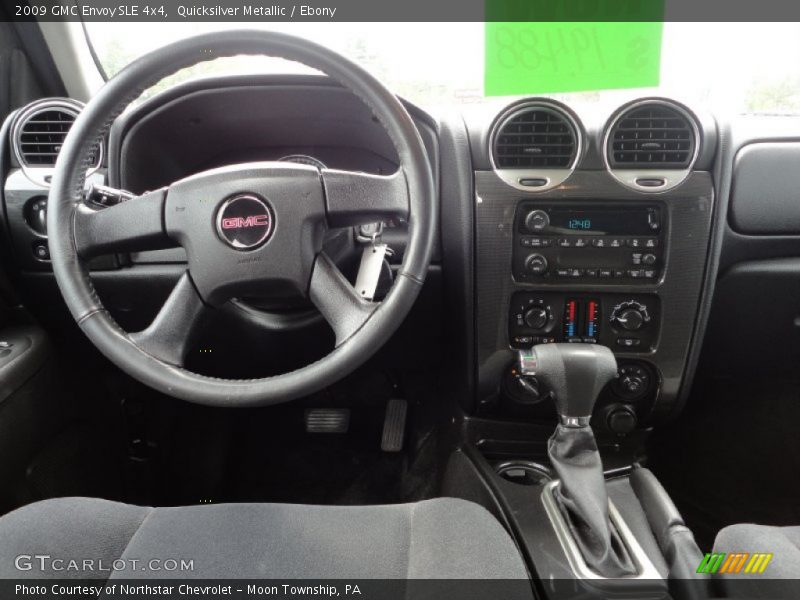 Quicksilver Metallic / Ebony 2009 GMC Envoy SLE 4x4