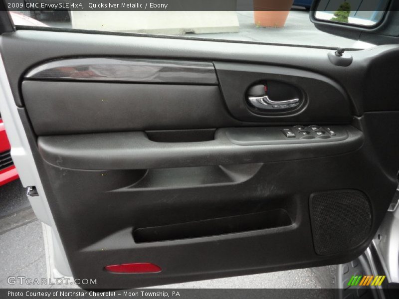 Quicksilver Metallic / Ebony 2009 GMC Envoy SLE 4x4