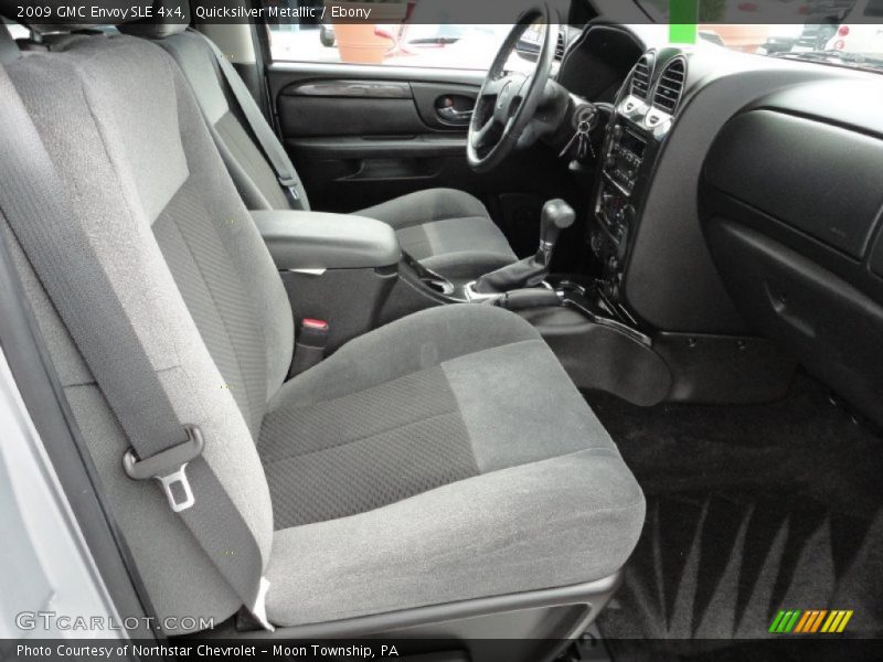 Quicksilver Metallic / Ebony 2009 GMC Envoy SLE 4x4