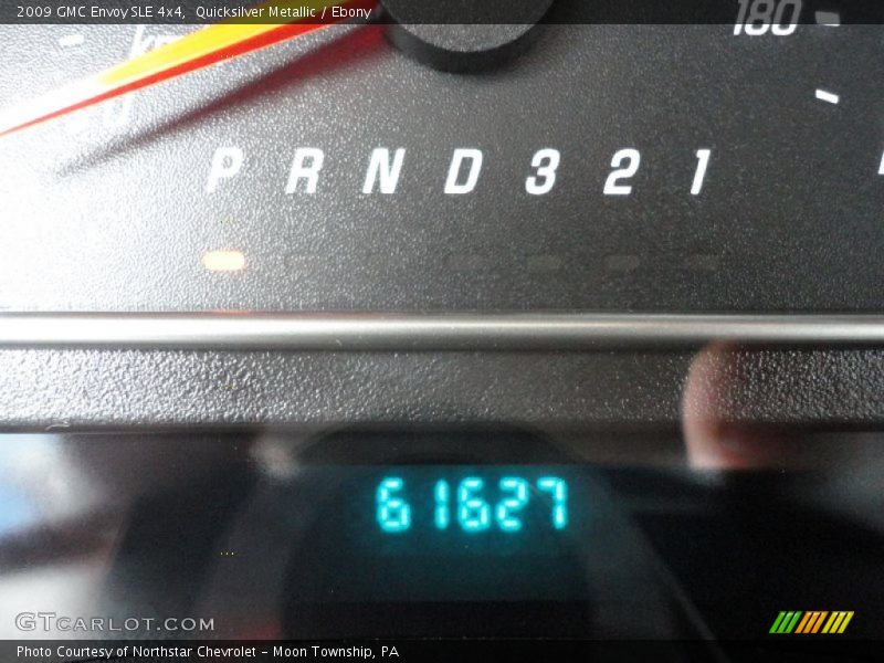 Quicksilver Metallic / Ebony 2009 GMC Envoy SLE 4x4