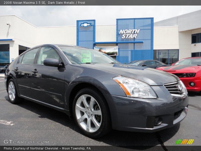 Dark Slate Metallic / Frost 2008 Nissan Maxima 3.5 SE