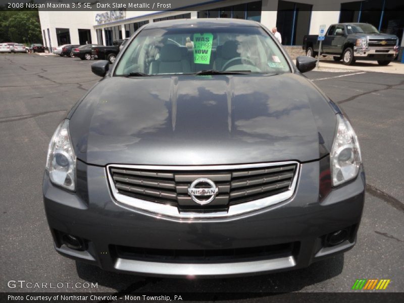 Dark Slate Metallic / Frost 2008 Nissan Maxima 3.5 SE