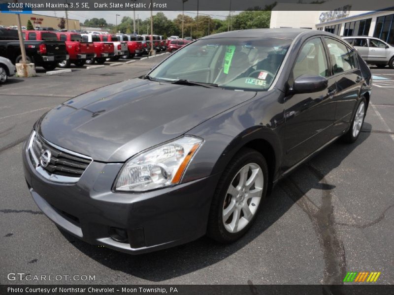 Dark Slate Metallic / Frost 2008 Nissan Maxima 3.5 SE
