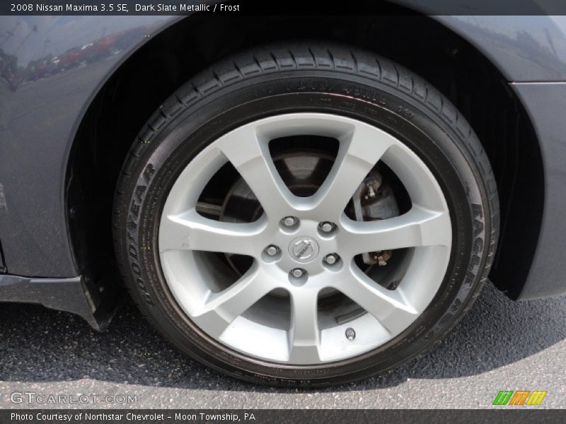 Dark Slate Metallic / Frost 2008 Nissan Maxima 3.5 SE