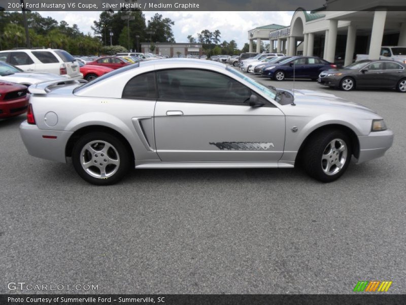  2004 Mustang V6 Coupe Silver Metallic